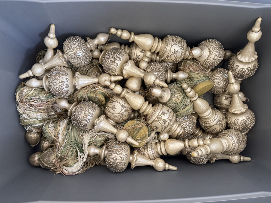 Just Added - Huge Lot Of Christmas Ornaments - See Photos For Individual Bins (RSF) [Photo 22]