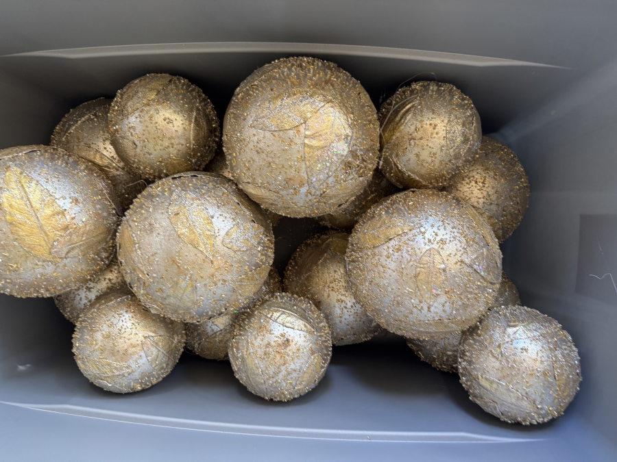 Just Added - Huge Lot Of Christmas Ornaments - See Photos For Individual Bins (RSF) [Photo 17]