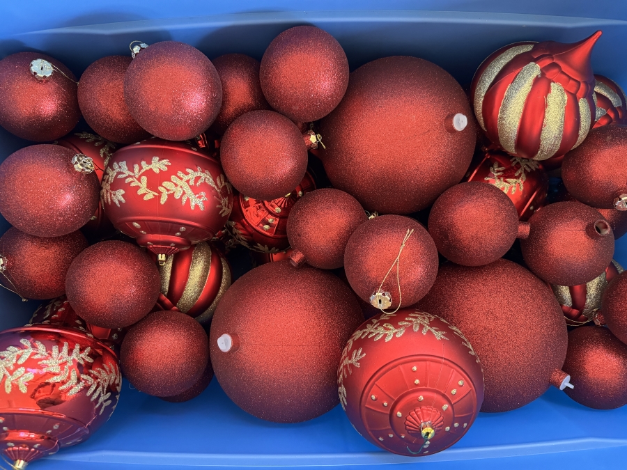 Just Added - Huge Lot Of Christmas Ornaments - See Photos For Individual Bins (RSF) [Photo 23]
