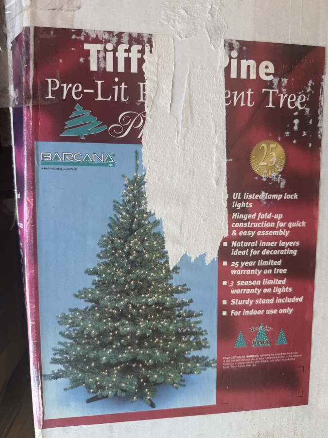 Just Added - Tiffany Pine Pre-Lit 10' Christmas Tree