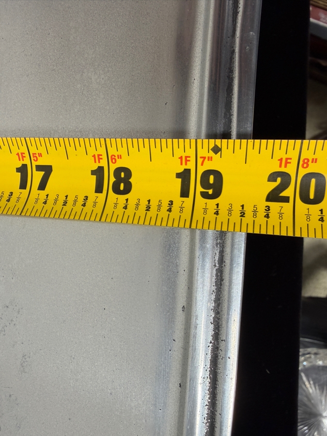 Large Metal Pewter Square Dish With Handles 20.5'W X 19.5'D X 4'H (RSF) [Photo 6]