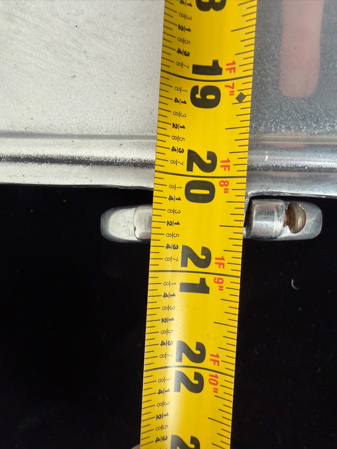 Large Metal Pewter Square Dish With Handles 20.5'W X 19.5'D X 4'H (RSF) [Photo 5]