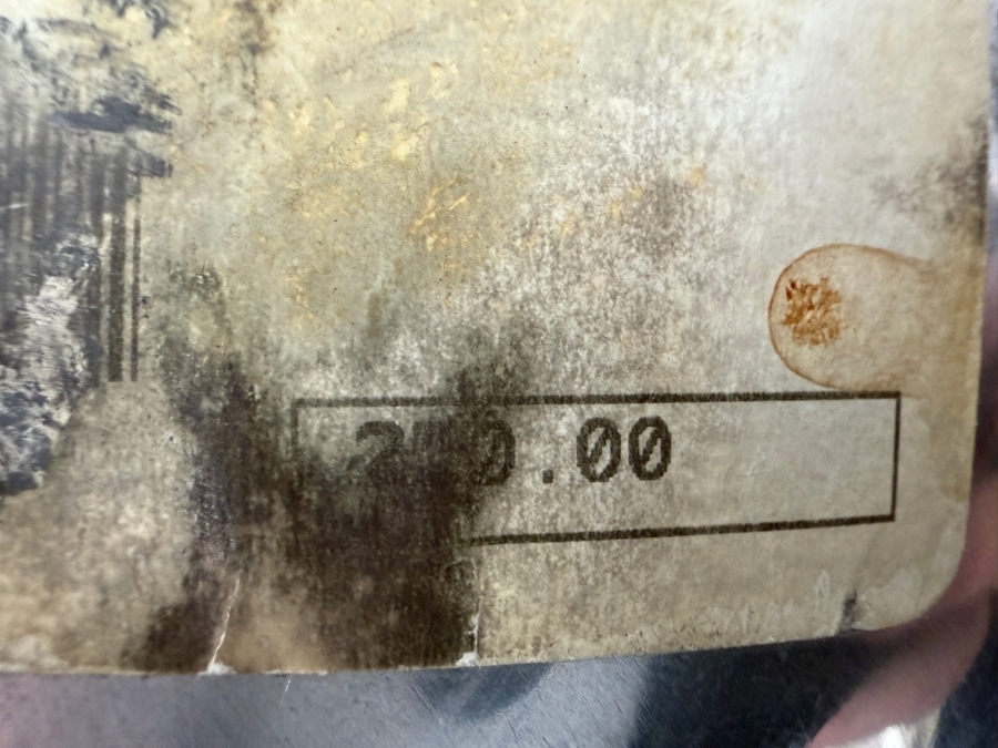 Extra Large Metal Pewter Oval Dish With Handles 27.5'W X 19.5'D X 4'H Retails $250 (RSF) [Photo 6]