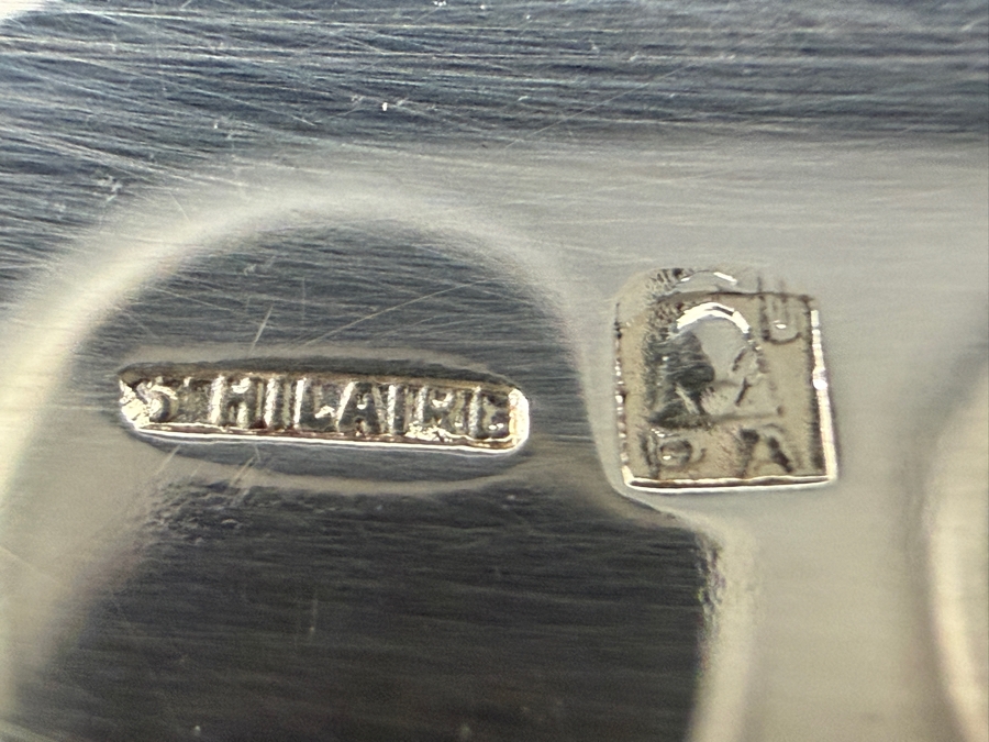 Vintage Saint Hilaire French First Quality Silver-Plated And Glass Caviar Bowl Serving Dish Set 6'W X 4'H [Photo 4]