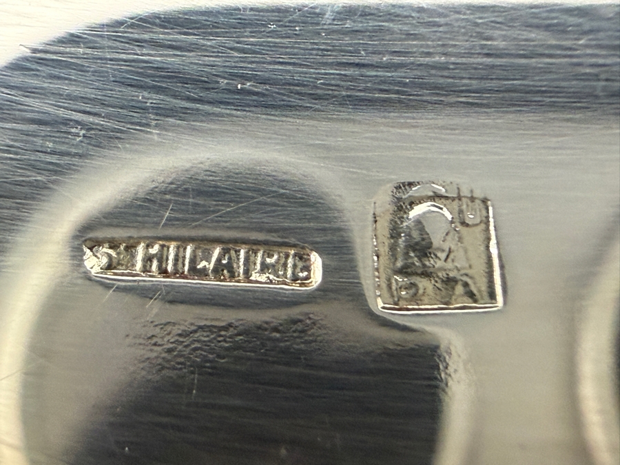 Vintage Saint Hilaire French First Quality Silver-Plated And Glass Caviar Bowl Serving Dish Set 6'W X 4'H [Photo 5]