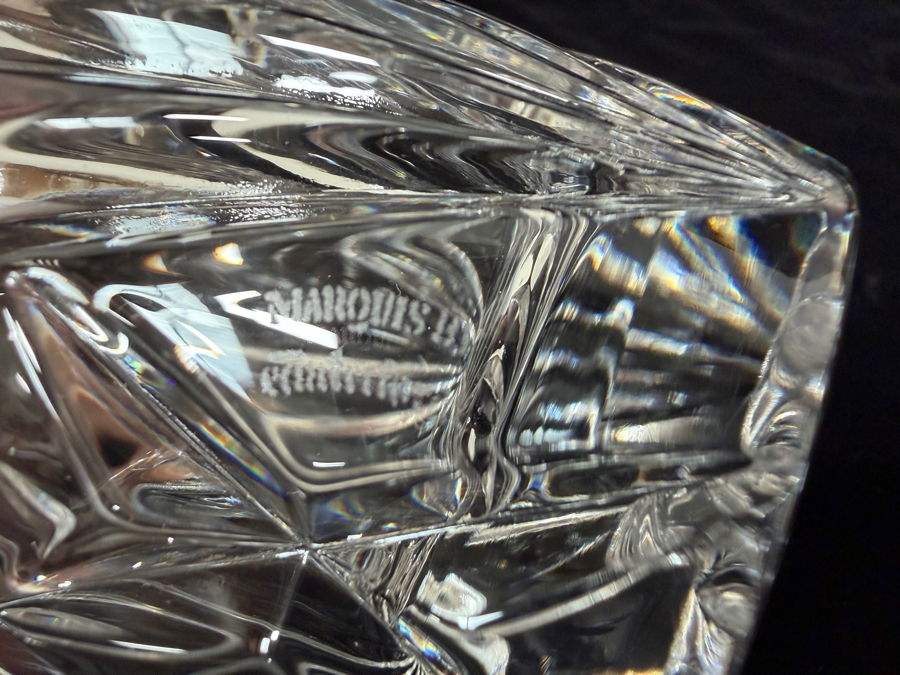 Set of (3) Marquis By Waterford Brookside 12 oz. Highball Cut Crystal Glasses 6'H [Photo 5]