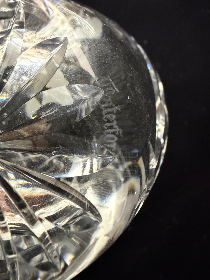 (4) Waterford Crystal Donegal Pattern 9 Oz Old Fashioned Glasses 3.375'H [Photo 6]