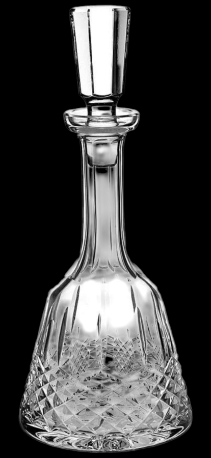 Vintage Waterford Crystal Kenmare Cut Wine Decanter With Beveled Stopper 13'H [Photo 2]