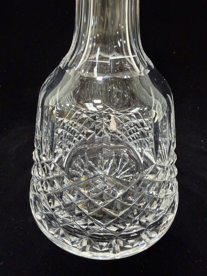 Vintage Waterford Crystal Kenmare Cut Wine Decanter With Beveled Stopper 13'H [Photo 4]
