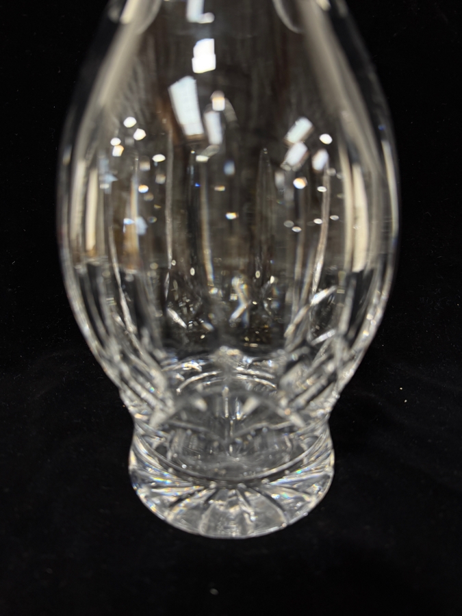 Waterford Crystal Kildare Pattern Spirit Decanter With Multi-Faceted Stopper And Hand-Cut Lead Crystal Body [Photo 3]