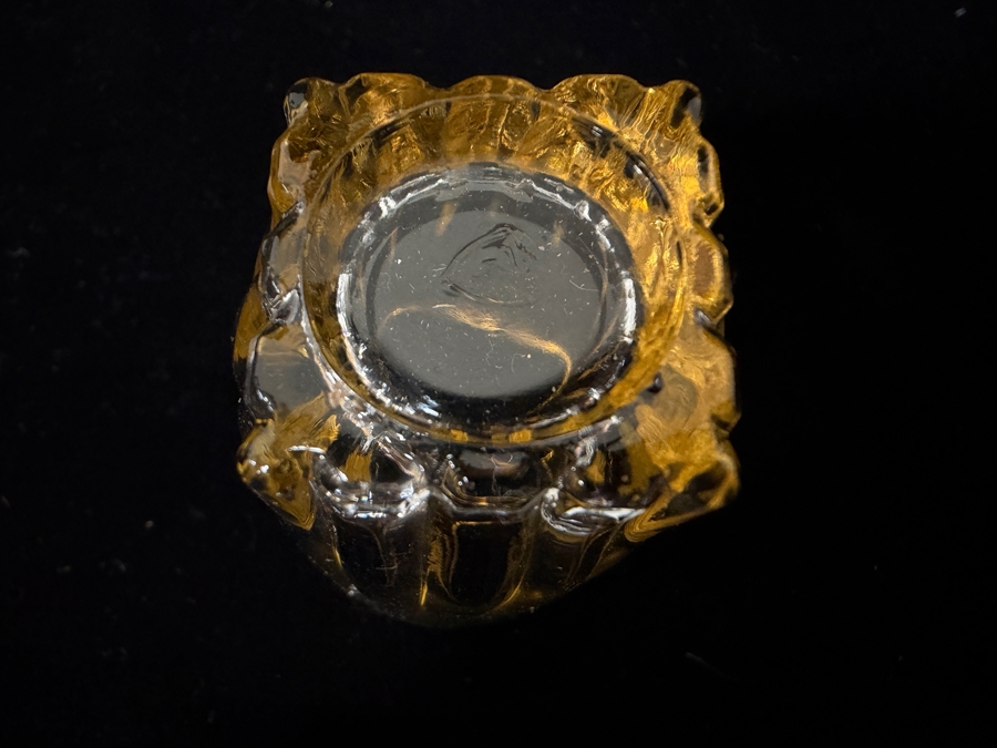 Vintage Federal Glass Park Avenue Gold Rim Whisky Glasses Or Shot Glasses 2'H [Photo 7]