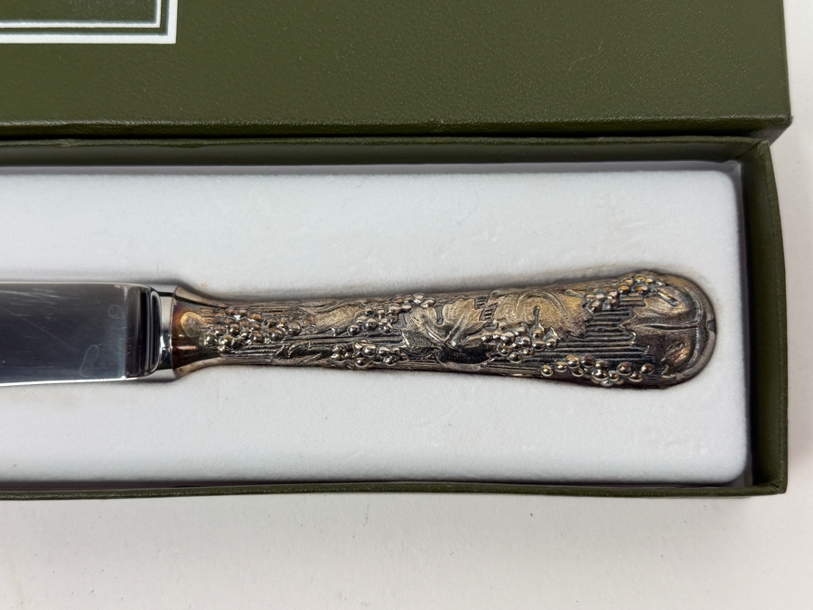 Christofle Paris Marly Pattern Cheese Knife With Original Box [Photo 3]