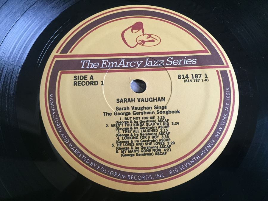 Sarah Vaughan ‎- The George Gershwin Songbook - Emarcy ‎- 814 187 1 [Photo 10]