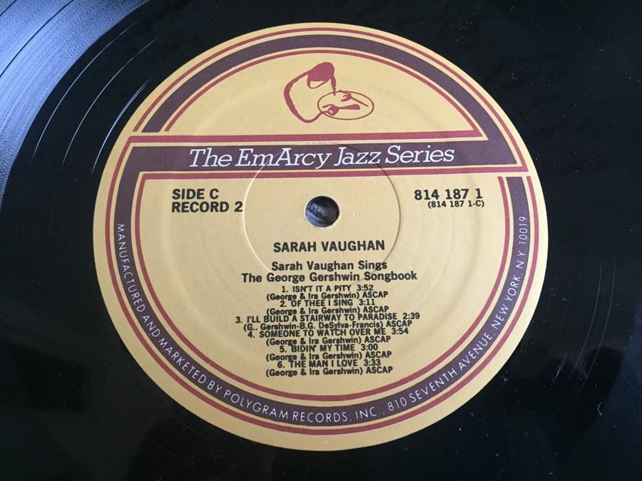 Sarah Vaughan ‎- The George Gershwin Songbook - Emarcy ‎- 814 187 1 [Photo 6]