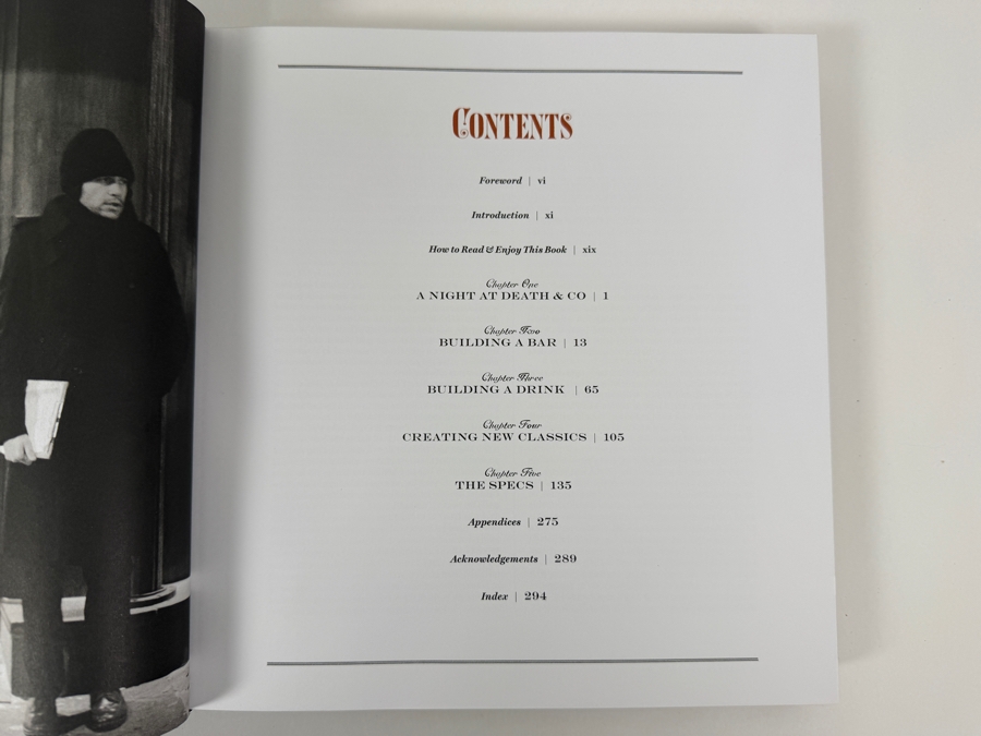 First Edition Hardcover Book Death & Co - Modern Classic Cocktails Retails $40 (HA) [Photo 3]