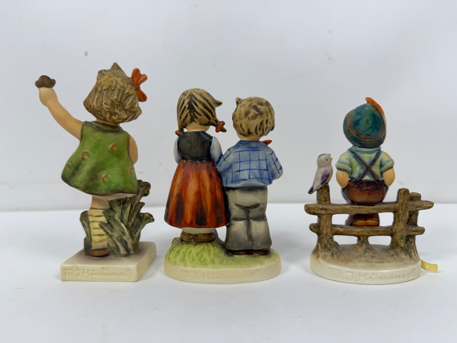 (3) Vintage German Hummel Figurines 5'H [Photo 5]