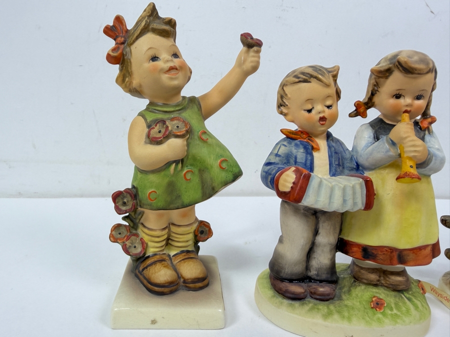 (3) Vintage German Hummel Figurines 5'H [Photo 3]