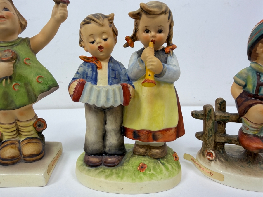 (3) Vintage German Hummel Figurines 5'H [Photo 2]