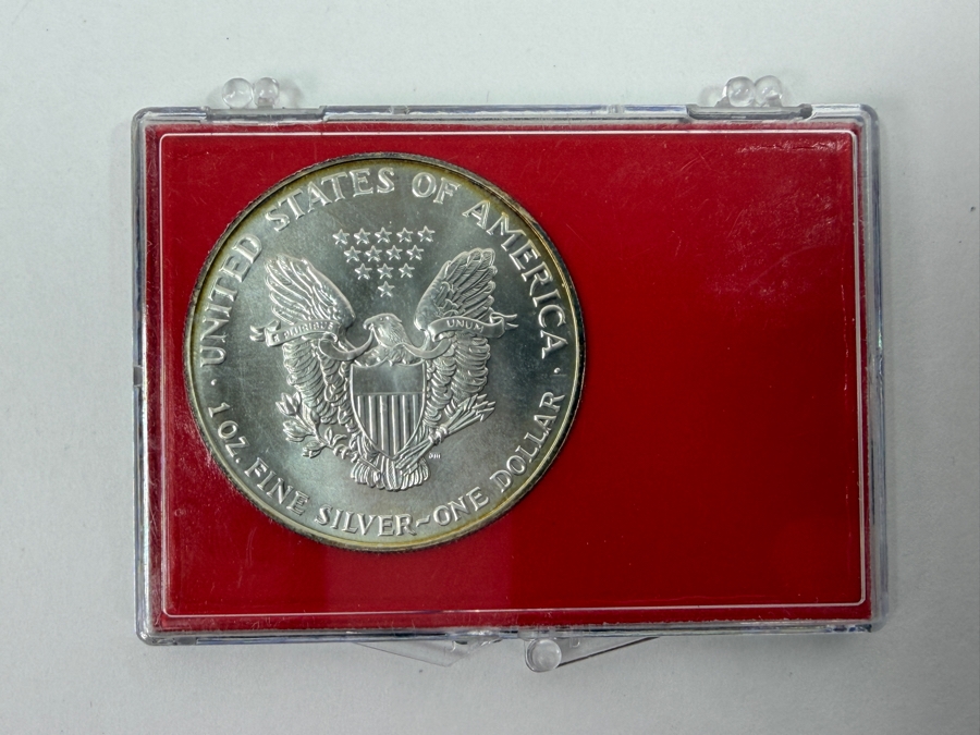 Uncirculated 1993 American Silver Eagle Coin [Photo 3]
