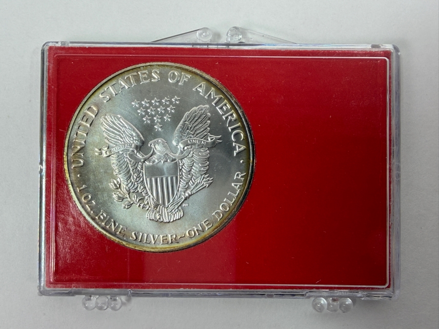 Uncirculated 1993 American Silver Eagle Coin [Photo 3]