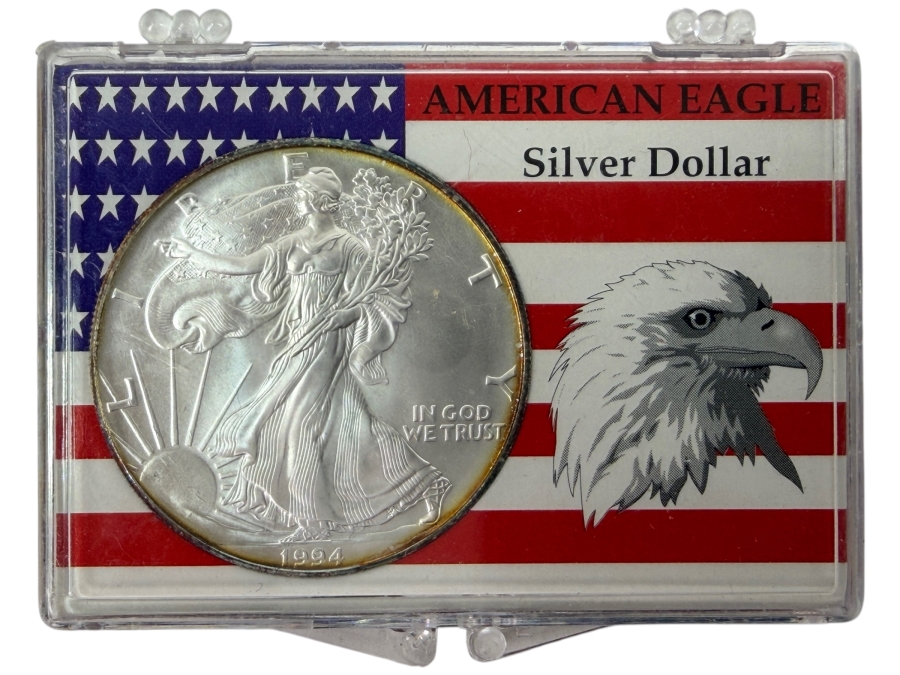 Uncirculated 1994 American Silver Eagle Coin