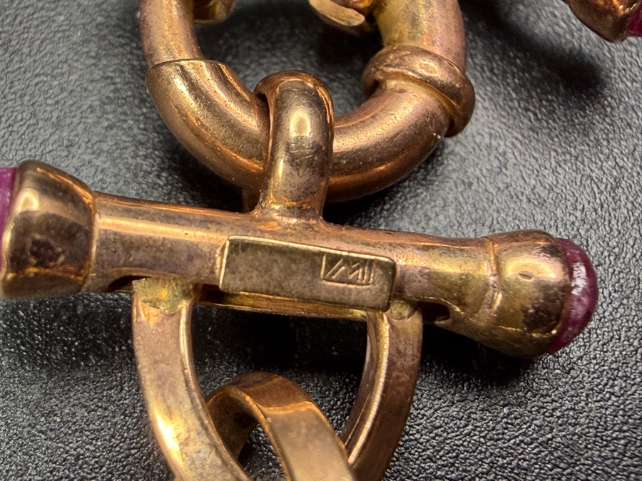 14k Gold Italian Chunky 18' Link Chain Necklace 12.6g [$1,132 Gold Melt Value] [Photo 5]