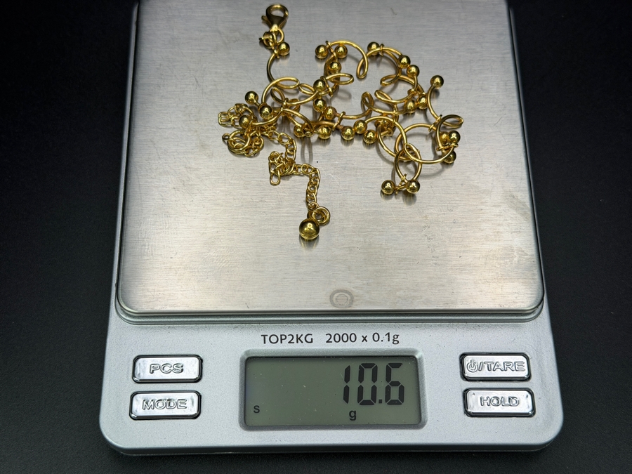 14k Gold 17' Necklace 10.6g [$952 Gold Melt Value] [Photo 7]