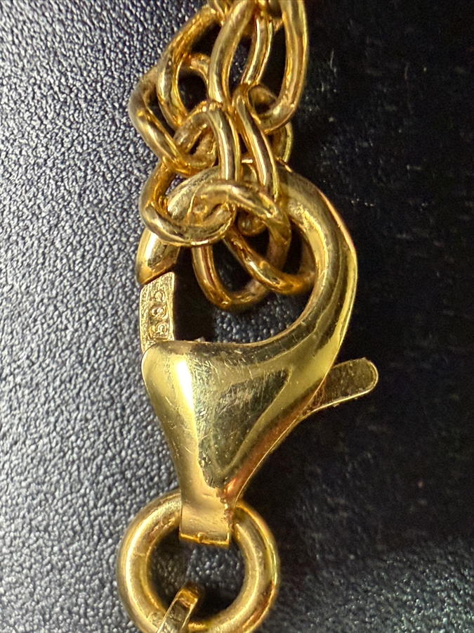 14k Gold 17' Necklace 10.6g [$952 Gold Melt Value] [Photo 4]