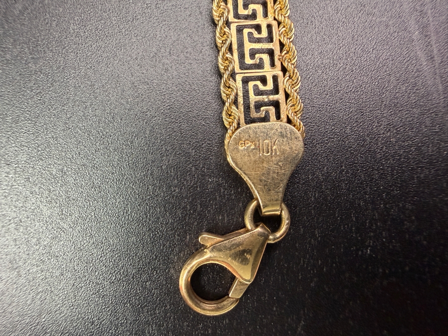 10k 7' Gold Bracelet 4.5g [$289 Gold Melt Value] [Photo 4]