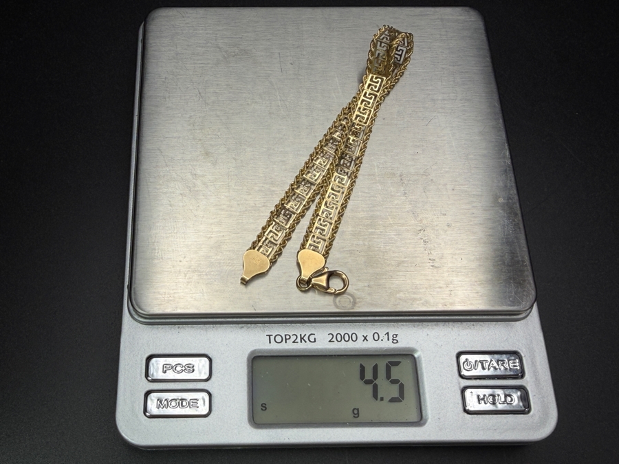 10k 7' Gold Bracelet 4.5g [$289 Gold Melt Value] [Photo 7]