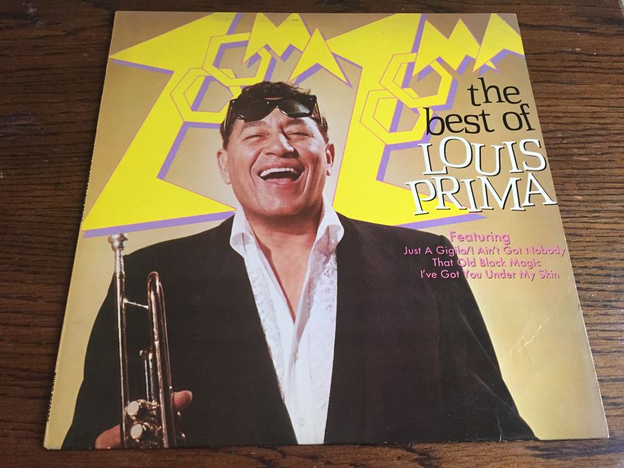 Louis Prima ‎- Zooma Zooma - The Best Of Louis Prima - Rhino Records - RNLP 70225 [Photo 1]