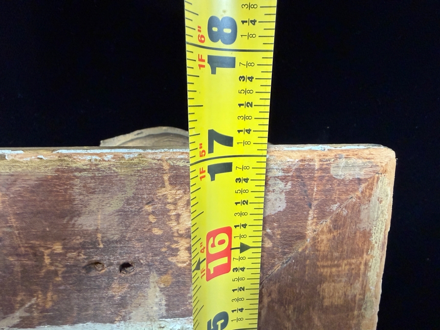 Original Oil Painting On Board Artist Unknown (Unsigned) 6' X 8.5' Framed In A Gilt Antique Frame 14.5' X 17' (RSF) [Photo 13]