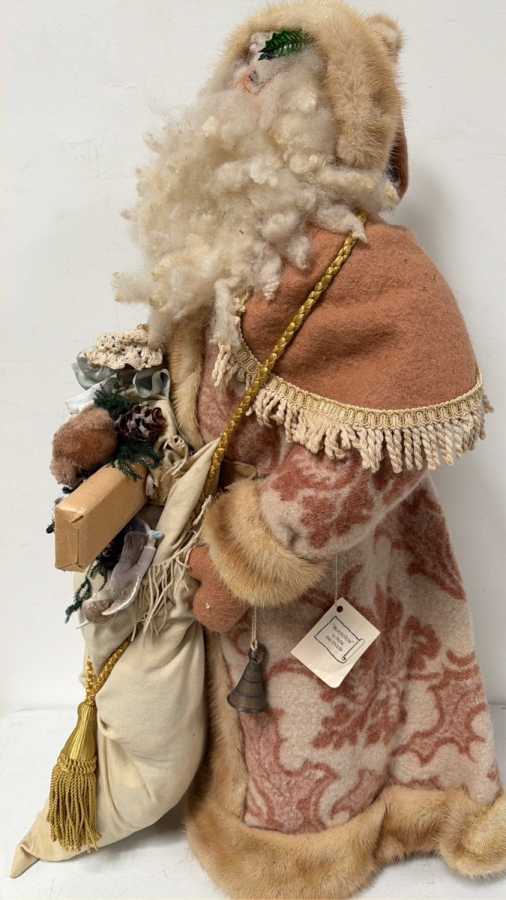 Large Signed Limited Edition 'Storytellers' By Phyllis Santa Claus Statue Titled 'Father Christmas' And Numbered 36 Of 150 Dated 1993 34'H (RSF) [Photo 5]