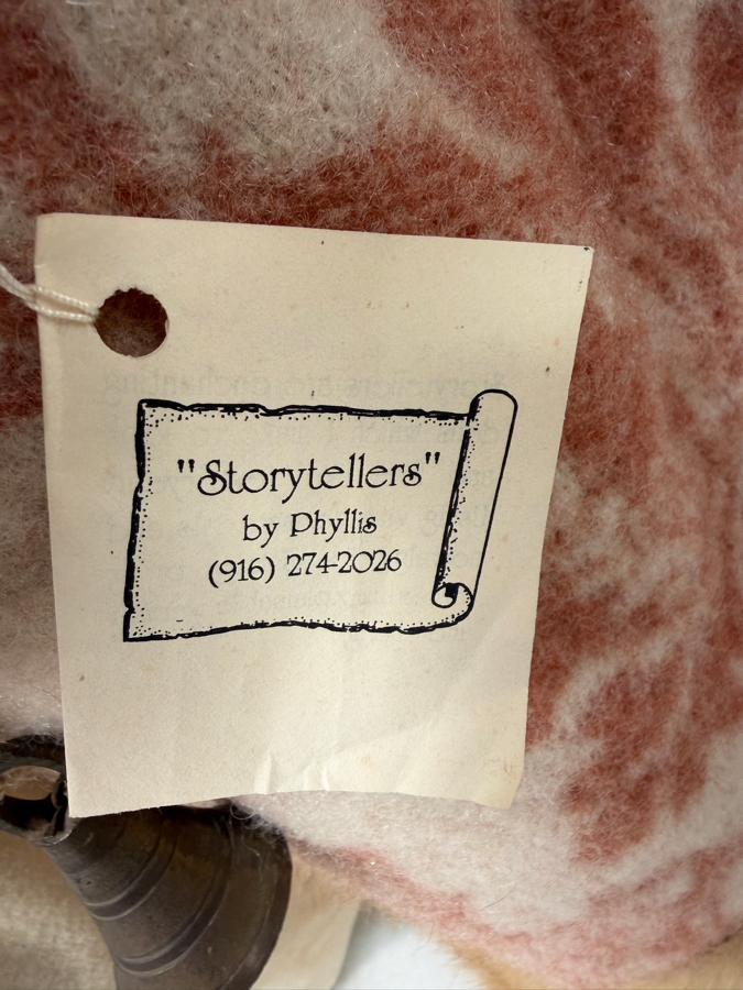 Large Signed Limited Edition 'Storytellers' By Phyllis Santa Claus Statue Titled 'Father Christmas' And Numbered 36 Of 150 Dated 1993 34'H (RSF) [Photo 7]