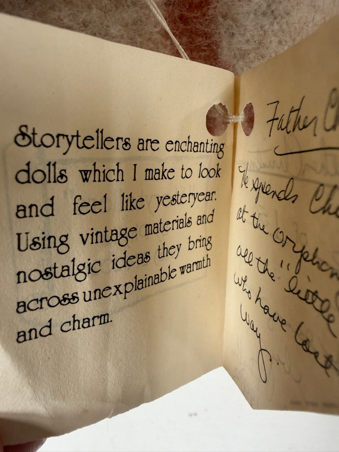 Large Signed Limited Edition 'Storytellers' By Phyllis Santa Claus Statue Titled 'Father Christmas' And Numbered 36 Of 150 Dated 1993 34'H (RSF) [Photo 8]