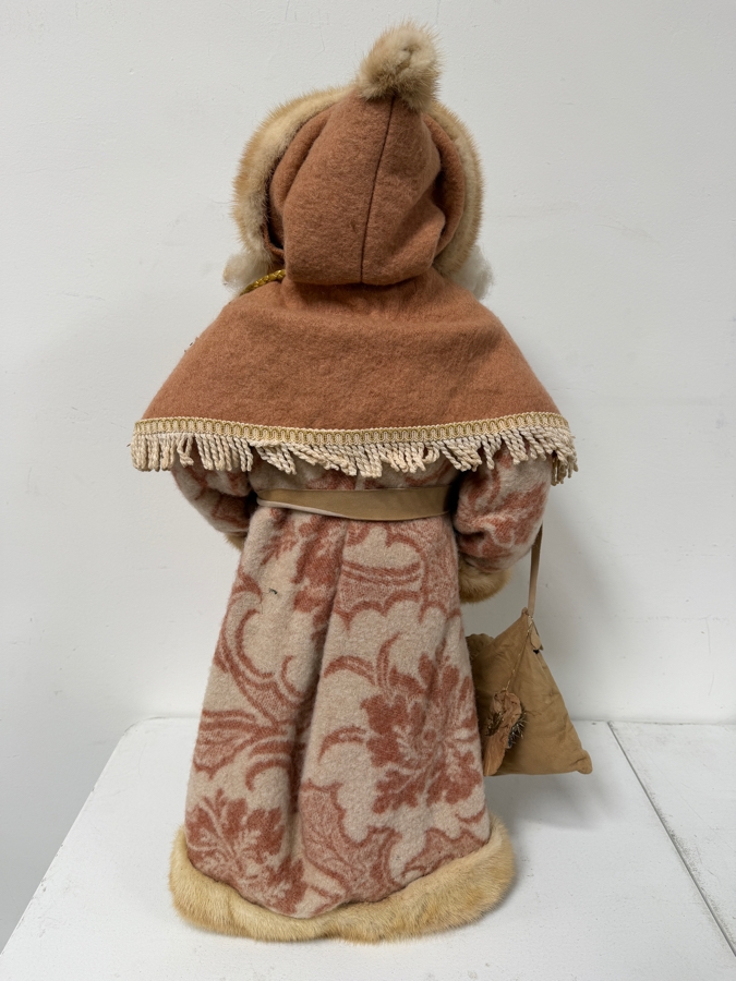 Large Signed Limited Edition 'Storytellers' By Phyllis Santa Claus Statue Titled 'Father Christmas' And Numbered 36 Of 150 Dated 1993 34'H (RSF) [Photo 11]