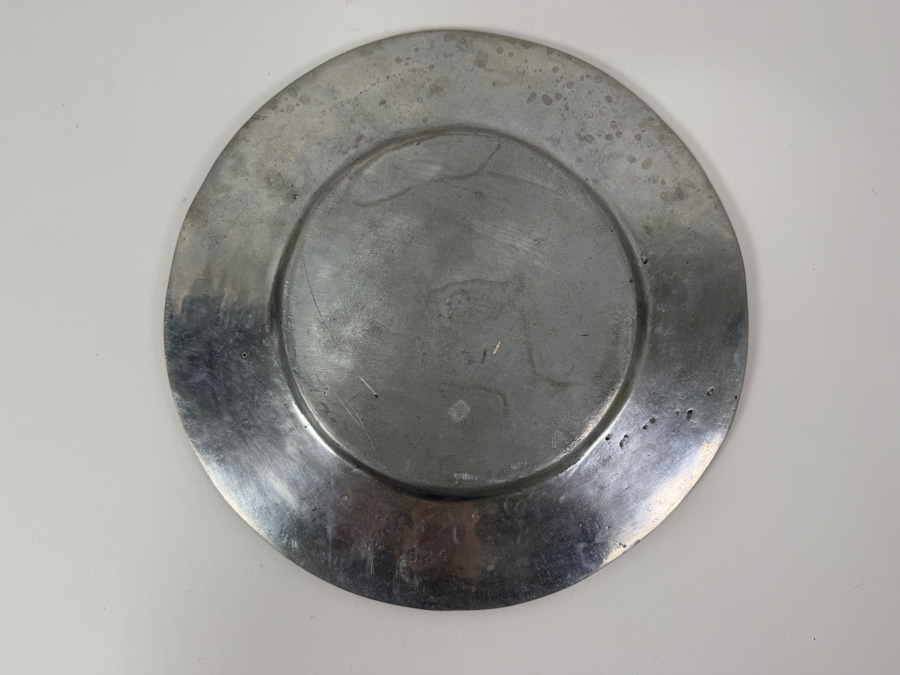 Pewter Tray With Horse Figures 13'W [Photo 4]