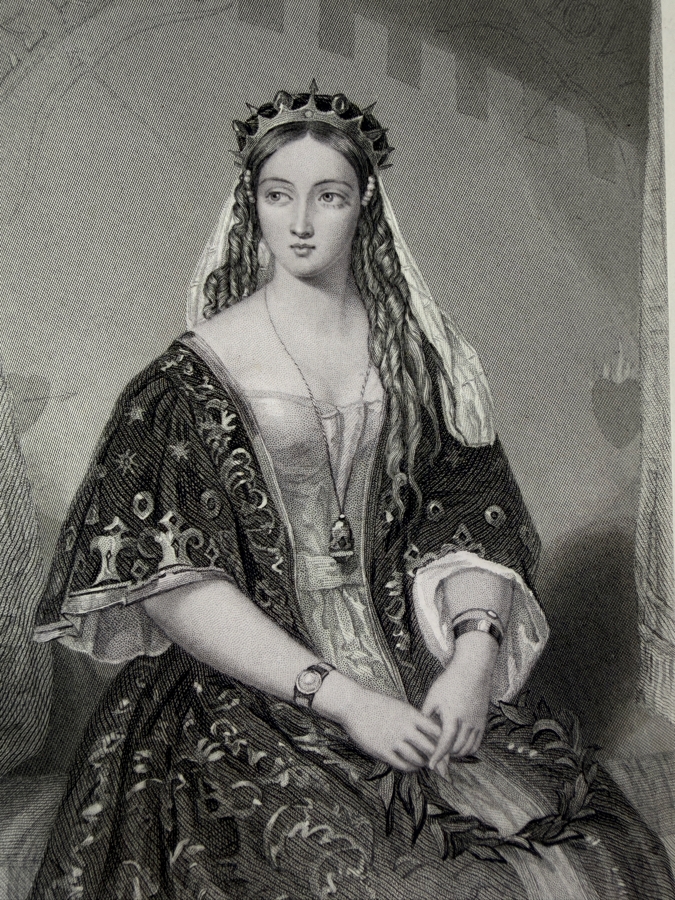 Antique 1872 First Edition Hardcover Book The Waverley Gallery Of The Principal Female Characters In Sir Walter Scott's Romances From Original Paintings By Eminent Artists - Engraved Under The Superintendence Of Charles Heath (RSF) [Photo 9]