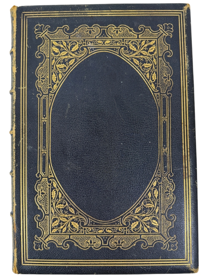 Antique 1872 First Edition Hardcover Book The Waverley Gallery Of The Principal Female Characters In Sir Walter Scott's Romances From Original Paintings By Eminent Artists - Engraved Under The Superintendence Of Charles Heath (RSF)