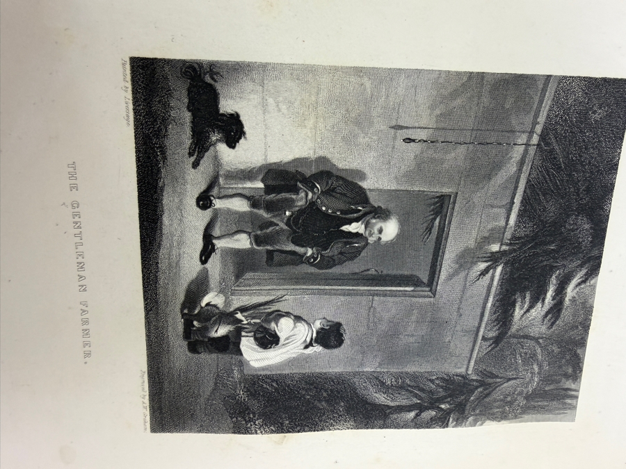 Antique 1860 First Edition Hardcover Book The Centre Table - Illustrated By Fifty Fine Engravings Published By Leavitt & Allen New York (RSF) [Photo 7]