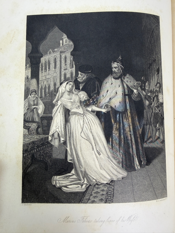 Antique 1860 First Edition Hardcover Book The Centre Table - Illustrated By Fifty Fine Engravings Published By Leavitt & Allen New York (RSF) [Photo 3]