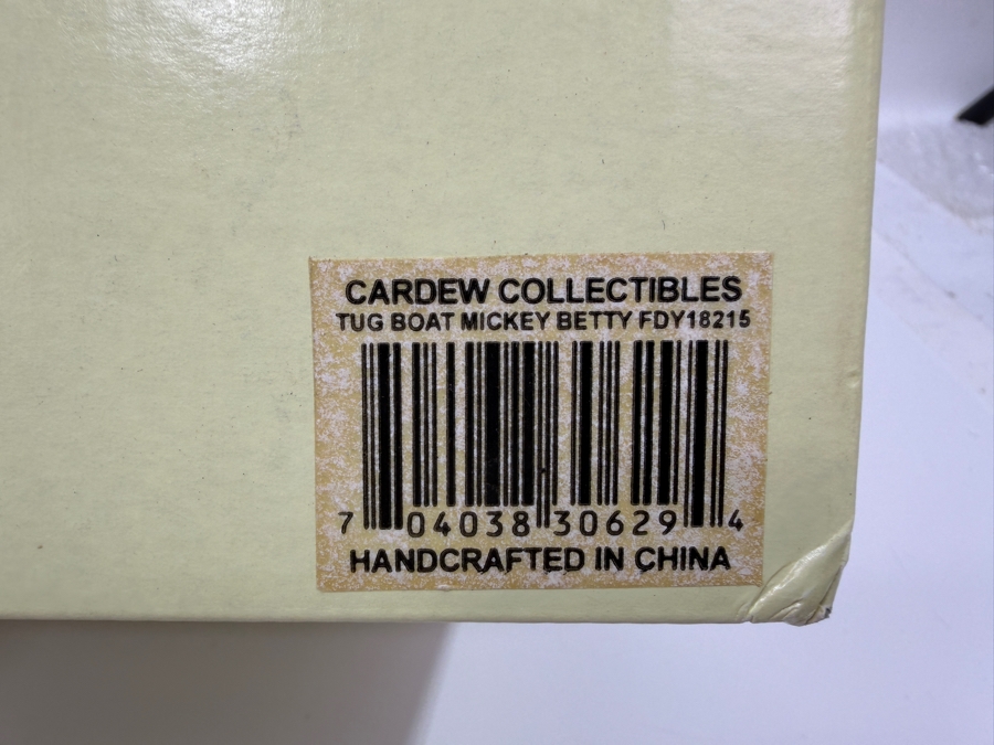 The Disney Character Teapot Collection By Cardew Design 'Steamboat Willie' With Original Box Retailed For $60 [Photo 11]