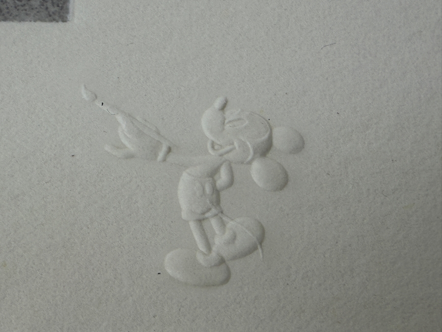 Shadowbox Framed Disney Steamboat Willie Mickey Mouse Print 14 X 14 [Photo 4]