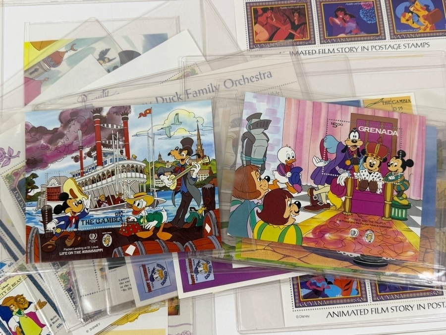 Collection Of Mint Disney Stamps - See Photos [Photo 5]