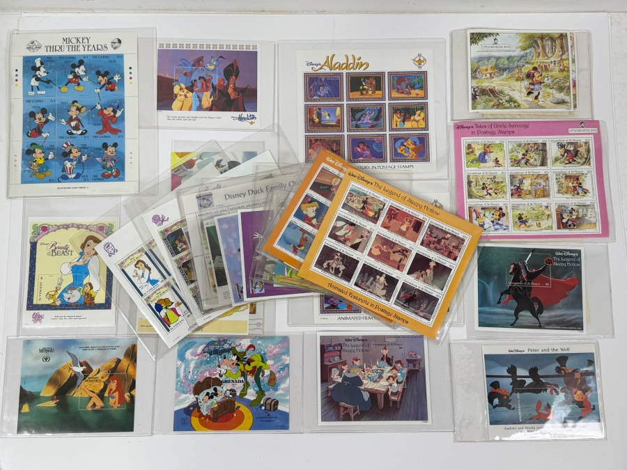 Collection Of Mint Disney Stamps - See Photos [Photo 2]
