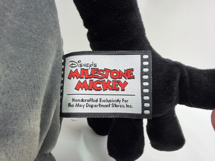 Limited Edition Disney's Milestone Mickey 1928 Steamboat Willie Plush 24'H [Photo 5]