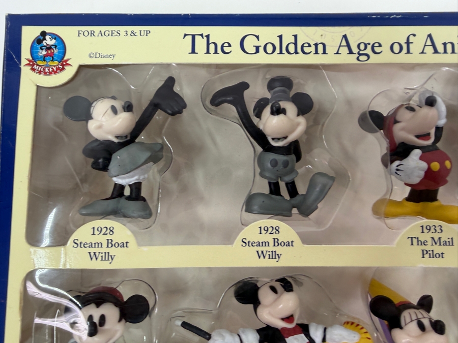 Mickey's World The Golden Age Of Animation Mickey Mouse Figurine Collection In Original Box [Photo 2]