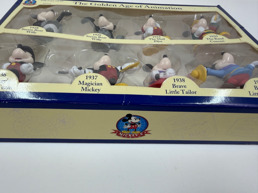 Mickey's World The Golden Age Of Animation Mickey Mouse Figurine Collection In Original Box [Photo 6]