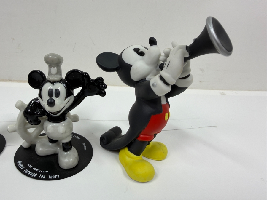 (3) Small Disney Mickey Mouse Figurines 3' - 3.5' [Photo 4]