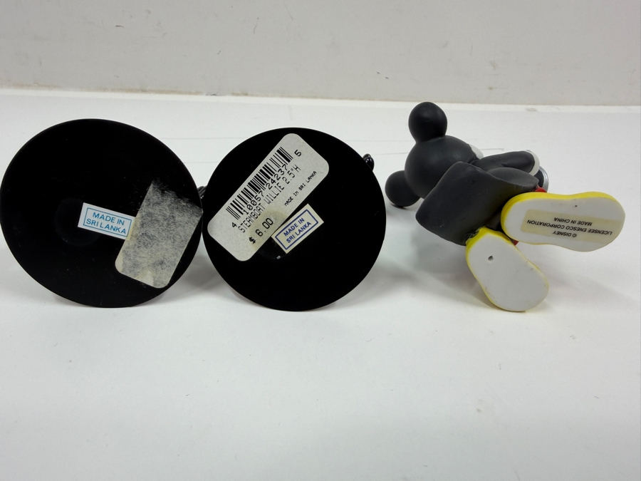 (3) Small Disney Mickey Mouse Figurines 3' - 3.5' [Photo 5]